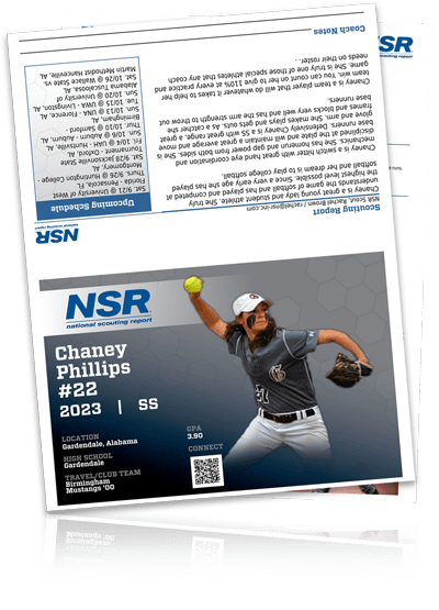 NSR Athlete Brochure